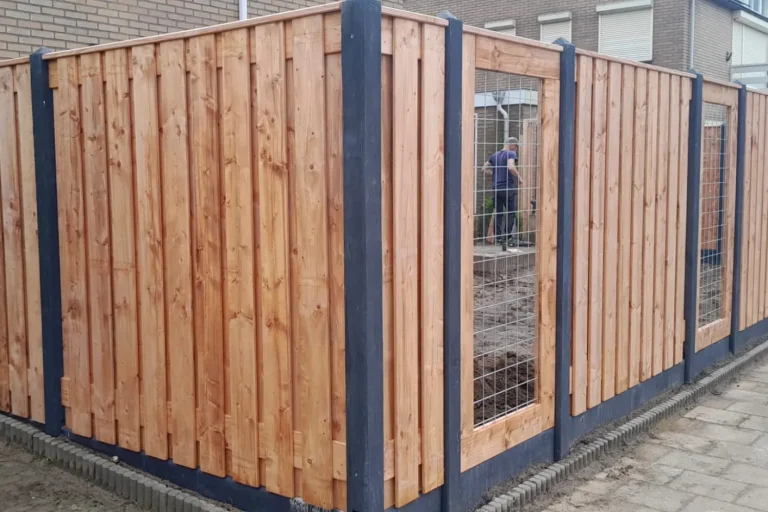 RvDL schuttingbouw - Gaasschermen - Hout tuinscherm